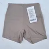 Shorts Women Lu Strort Shorts Hotty Caldo rapido traspirato con collant con allenamento a vita alta e traspira