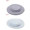 Table Mats KX4B Set Of 24 Soft Felt Plate Dividers 3 Sizes Pan Separator Pads Cookware Bakeware