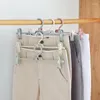 Hangers Clothes Hanger Closet Organizer Space Saving Baby Clothing Bra Trousers Rack Plastic Drying Storage Clip