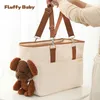 Köpek Taşıyıcı Teddy Bebek Pet Omuz Omuz Sırt Çantası Crossbody Büyük boyutlu çanta çapraz sınır kedi aksesuarları