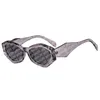 Lunettes de soleil ovales de luxe pour hommes Designer nuances d'été lunettes polarisées lunettes de soleil surdimensionnées vintage noires de femmes lunettes de soleil mâles avec boîte R1