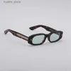 Sonnenbrille Hohe Qualität HULYA Sonnenbrille Männer Dicke Acetat Schildkröte Oval Brillen Juwel Luxus Männer Gläser für Frauen Sonnenbrille Herren L240322