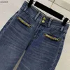 Marca jeans mulheres jean calças de grife moda logotipo denims calças mulher magro denims calças l tamanho cintura 72 cm mar 26