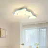 Plafoniere Blu Delfino Carino Luce per la cameretta dei bambini LED Moderno Caldo Romantico Baby Nursery Boy Girl Lampade da camera da letto