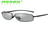 Moda masculina aoron marca óculos de sol polarizados pochromic óculos anti brilho hd condução descoloração espelho óculos de sol para 9931849
