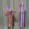 Disposable color art straw DIY variable shape straw manufacturers wholesale plastic straw