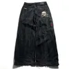 Mens Jeans Polar Big Boy Branco Hip Hop Dos Desenhos Animados Gráfico Bordado Baggy Y2K Mulheres Harajuku Cintura Alta Calças Largas Chenghao03 921