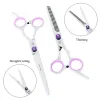 Scissors 7 inch Meisha Japan Steel Dog Grooming Scissors Pet Straight Curved Cutting Thinning Hair Shears Animals Trimming Tools B0007A