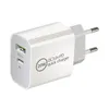 PD 20W 18W USB Quick Charger QC3.0 Адаптер на стену телефона для iPhone Huawei Xiaomi Samsung Eu Plug