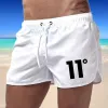 2024 Nuevo verano caliente Troncos de natación Deporte Gimnasio Pantalones cortos para correr Ropa de playa para hombre Pantalones cortos de playa de lujo Secado rápido para hombre Siwmwear Board Briefs U4D8 #