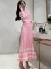 Sukienki robocze koreańsko mody swobodne dzianiny 2 -części