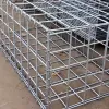 Gates SS304 Anti Rust Wire Welded Garden Gabion Stone Cage Box Extern väggdekorativ landskap Garden Planter Staket