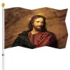 Accessories Jesus Christ Religion Faith Flag Garden Flags for House Indoor Party Outdoor Living Room Decorations Polyester Yard Banner Flags
