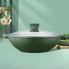 1pc Pot, cuisinière électromagnétique à gaz poêle antiadhésive universelle, ustensiles essentiels de cuisine à domicile, fournitures de cuisine, ustensiles de cuisine