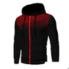 Vestuário de motocicleta Outono e inverno Zipper Sweater Comércio Exterior Mens Cardigan Jaqueta Com Capuz Cross Border Jovem Lazer Sportsw Drop Otibz