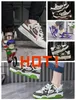 2024 Designer Shoe Fashion Sneakers Black White Mens Womens Casual Shoes GAI Storlek 35-45 Skor Plattform unisex gratis frakt