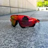 Oji lunettes de cyclisme tous temps couleur changeante noir glace bleu hommes et femmes exécutant des lunettes de soleil de sport coupe-vent transparentes vélos