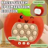 Plant Serisi Hızlı Pop Push Oyun Makineleri Eğlenceli Bulmaca Sıkıcı Bubbles Fidget Anti Stres Oyuncak Hediyeleri Çocuklar İçin Yetişkinler Erkek Kızlar