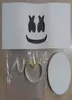 Original DJ Cosplay Marshmello Mask Cartoon Headgears Bar Music Helmet Props Without LED C6304 1IFOJ1513338