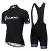 Nouveaux hommes Cube équipe cyclisme maillot costume à manches courtes vélo chemise cuissard ensemble été séchage rapide vélo tenues sport uniforme Y20048899798