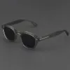 Mens Sun Glasses Johnny Depp Lemtosh Polariserade solglasögon Kvinna Lyxvarumärke Vintage Acetate Driver Shade Night Vision Goggles 240325