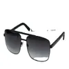 2024 fashion Designer Männer Klassische Attitude 0259U Metall Quadratischen Rahmen Beliebte Retro Avantgarde Outdoor Uv 400 Schutz Sonnenbrille