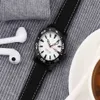 38 mm małe trzy igły kwarc skórzane męskie zegarki moda 8 kolorów mężczyzn sukienka projektant Watch Whatle Men's Gifts W224z
