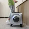 Trasportini Trolley per animali domestici, Cane gatto, Capsula spaziale, Borsa per gatti, Custodia portatile per aria, Custodia portatile per gatti, Viaggio