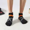 5 Paar hochwertige Socken Männer Sommer Outdoor Casual Cott Socken Kurze atmungsaktive schwarze Knöchelsocken Laufsport Größe 38-45 31Ne #