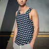 sock Mkey Summer Tank Top Tail Print Workout Tops Mens Printed Sportswear Sleevel Vests Plus Size V36e#