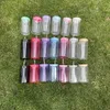 20oz Akrilik Plastik Tumbler Clolear PP Kapakları ve Bambu Kapakları ile Can Soğuk İçecek Kahve Kupası Kırılmaz Çocuk Kupaları UV DTF Sargılar 50 PCS/CASE GÖNDERMEYE HAZIR