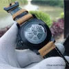 Luxe horloges voor heren Mechanisch horloge Panerei Automatisch Sapphire Mirror Maat 47 mm 13 mm geïmporteerd koeienhide horlogebandmerk Italië Sport Pols 72U3