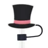 Alicee i Wonderlandd Series Straw Cap Soft Rubber Accessories 10mm Party Decorative Buckle Universal Straw Dust Stopper