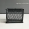 Kitchen Storage Wire Mesh Magnetic Basket File Holder For Cabinets Household Supplies