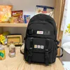 Backpack Schoolbag Female Ins Style High School Junior Students Niche Design Fashion Simple Large Capacity Women's