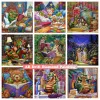 Stitch Cute Animal Little Dinosaur Reading Books autorstwa Randal Spangler 5d Ab Diamond Malarstwo Mosaic Art Cross Stitch Handwork Prezent dla dzieci