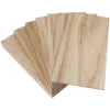 Craft Custom Natural White Oak Solid Wood Board Strips Diy 3mm 30mm 50mm 100mm x 100 500mm Längd för möbler Heminredning