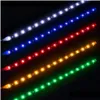 Decorative Lights Waterproof Car Flexible Led Strip High Power 12V 30Cm 15Smd Daytime Running Light Drl Drop Delivery Mobiles Moto Aut Ote4Y