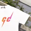 G marque T-Shirt de créateur dames de luxe t-shirts coton été respirant t-shirts lettres colorées haut pour hommes taille européenne 3XL