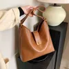 Sac diagonal de marque de styliste, Texture et grande capacité pour femmes, nouveau seau à bandoulière populaire tendance à une épaule