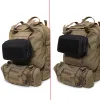 Bolsas Utilitário tático militar Molle Admin Pouch EDC Tool Belt Pack Pacote Médico Primeiros socorros Bolsa de telefone Caso de caça ao ar livre