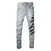 Jeans viola di marca American High Street 7050