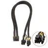 PSU-grafikkortslinje 12Pin till dubbla 8pin (6+2) PCI-E Modular Power Cable för säsongsmässig P-860 P-1000 X-1050 (50 cm) för dubbla 8pin PCI-E Power CableFor Dual 8Pin PCI-E Power Cable Cable Cable Cable