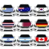 Accessories Customzied Car Hood Cover Elastic Fbric with Vibrant Color Fade Resistant Truck Engine Flags 3.3FTX5FT