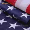 Tillbehör förtjockar nylon amerikansk flagga USA US Marine Texas UK EU Rainbow LGBT 3x5 ft dekorativa flaggor och banners för hem och utomhus