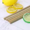 Drinking Straws X6HD Bamboo Birthday Wedding Straw Tableware Party Bar Supplies Decoration