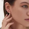 Ear Cuff Ear Cuff Aide 1 piece 925 sterling silver single row diamond earrings with tassel earrings womens small gold and silver colored earrings Orechini Y240326