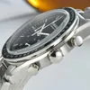 Andere horloges Corgeut 40MM heren timing quartz horloge 24-uurs multifunctioneel roestvrij staal J240326