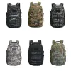 Bolsas de mochila tática Assault Trekking Bag de caminhada Camouflage Sports Pack Travel Camping System Molle System de grande capacidade Militar