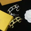 Stainless Steel Metal Bracelet Bangles Cuban Golden Bracelets Letter Stamps Bangles Jewelry For Men Women